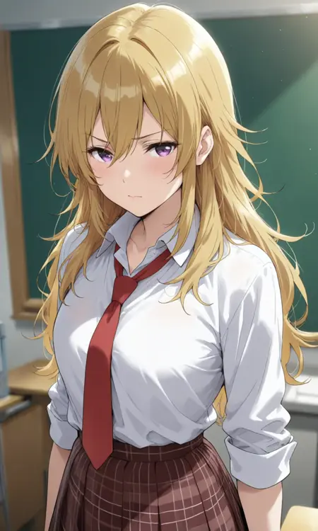 Erika Konno - Jaku Chara Tomozaki-kun - Illustrious