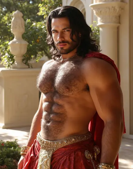 Hassan-e al-Idris - Half-human/half-djinn Persian Prince (Original Character)