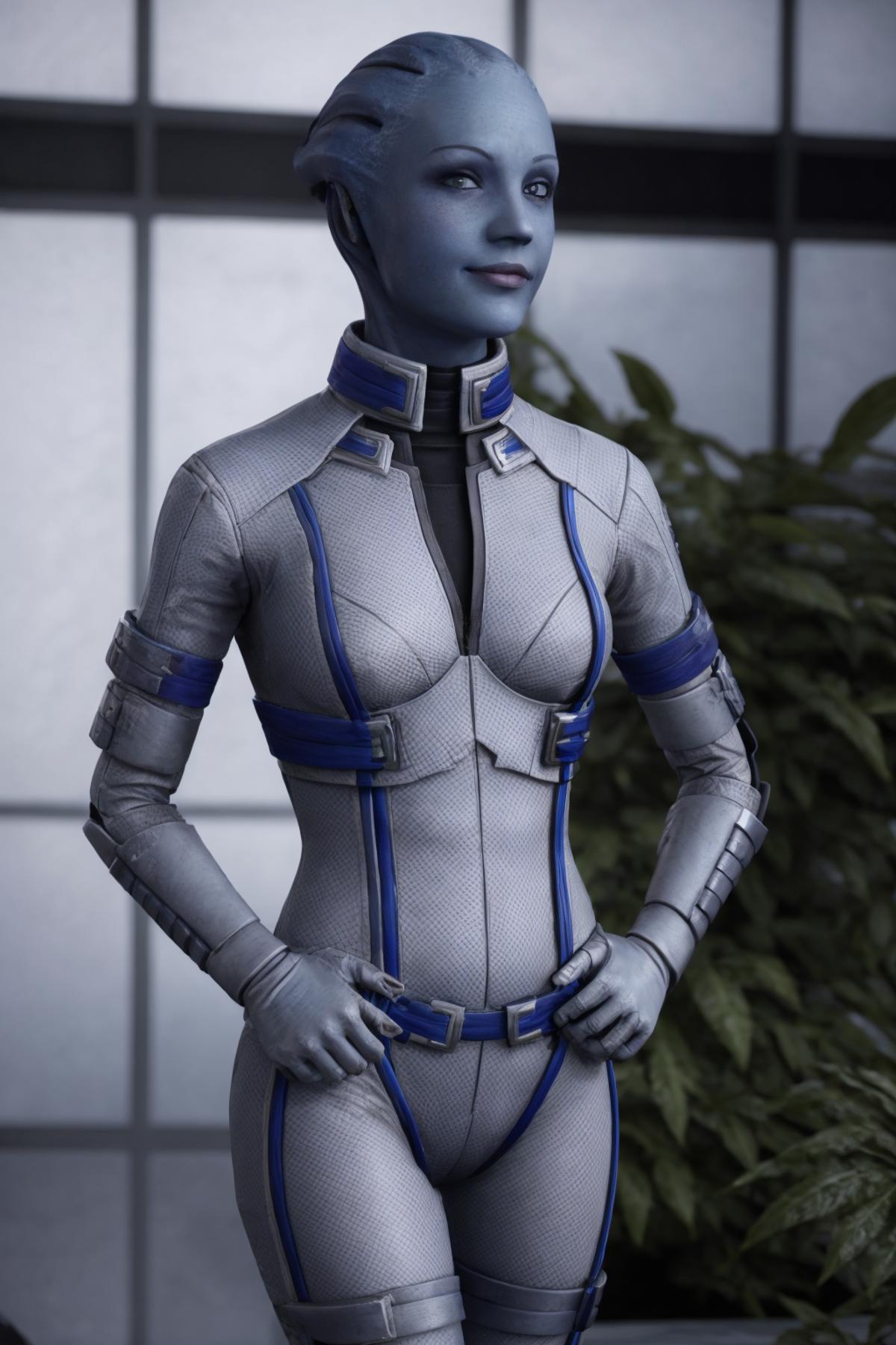 Liara T'Soni (Mass Effect) LoRA image by ADMNtek