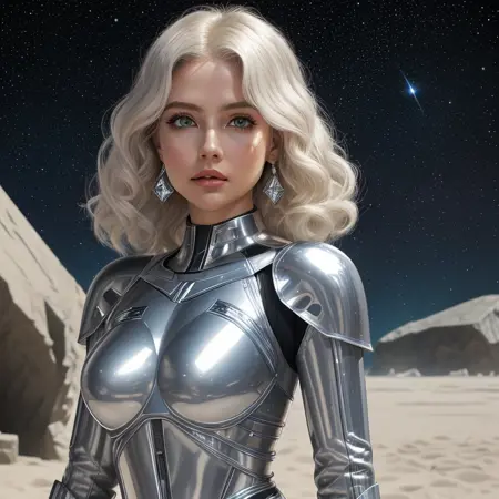 Female SciFi - AutoPrompt - Awesome prompt lists