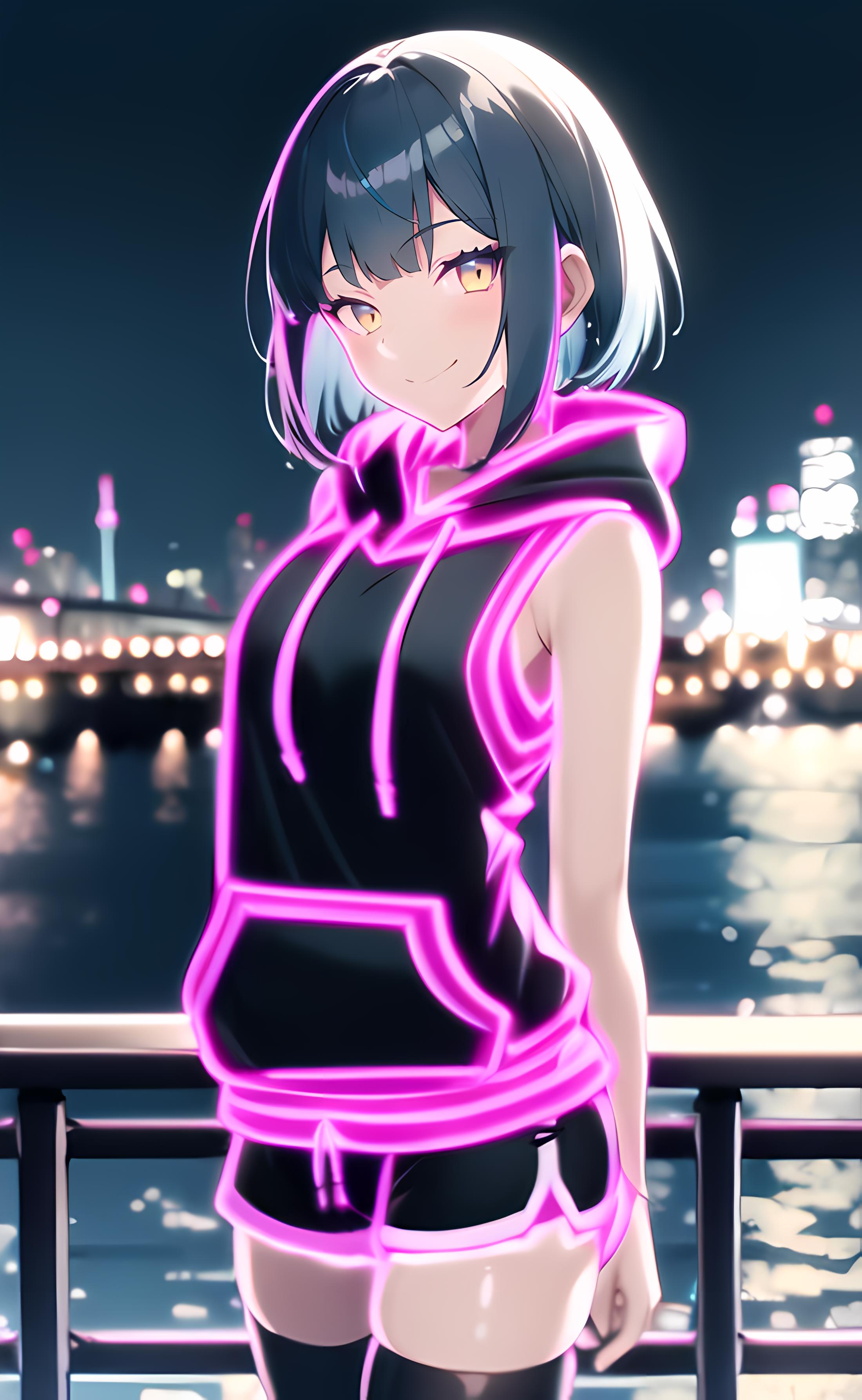 neon lights clothes image by yamatazen