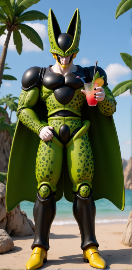 Cell - Dragon Ball Franchise - Draft model - Flux1.D v1.0