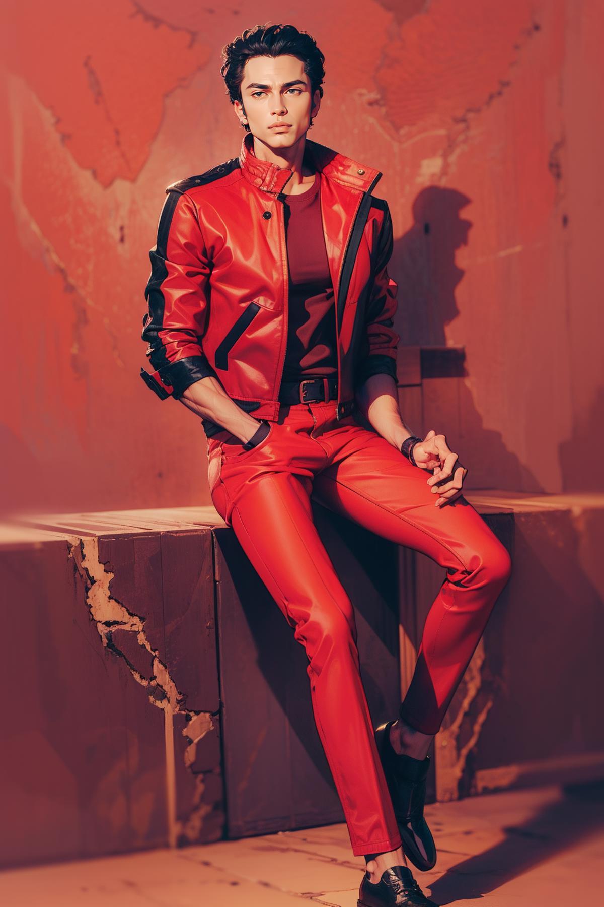 MJ Thriller Outfit - Requested image by freckledvixon