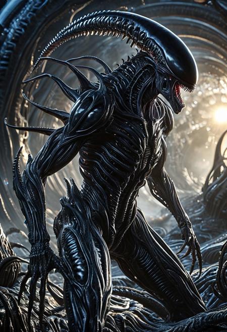 score_9,score_8_up,score_7_up,score_6_up,score_anime, masterpiece, DonMX3n0XL
BREAK
1c3_w1n73r, organic, xeno, (xenomorph), biology, Biomimetic, botanical, bio, organic, monster, abomination, organic and metal fusion, absurdres, ultra detailed, best quality, aesthetic, detailed, shiny surface, alien world,
BREAK
sunlight, battle, best artist, best shadows, best lighting, best textures, best contrast, Pg-rating