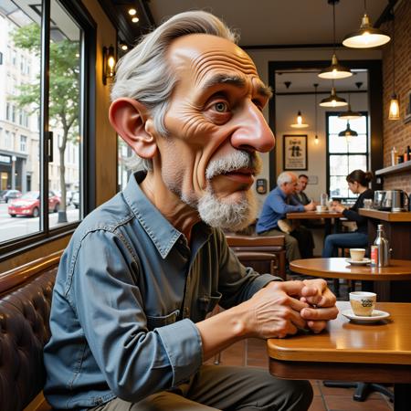 Urabewe Caricature - Flux V1