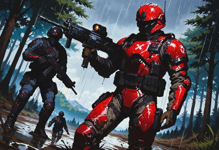 [TKE - UCN | MD] | Futuristic Soldier Armor FLUX