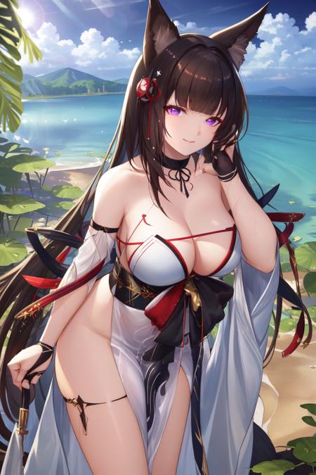Amagi Azur Lane Swimsuit v1.0