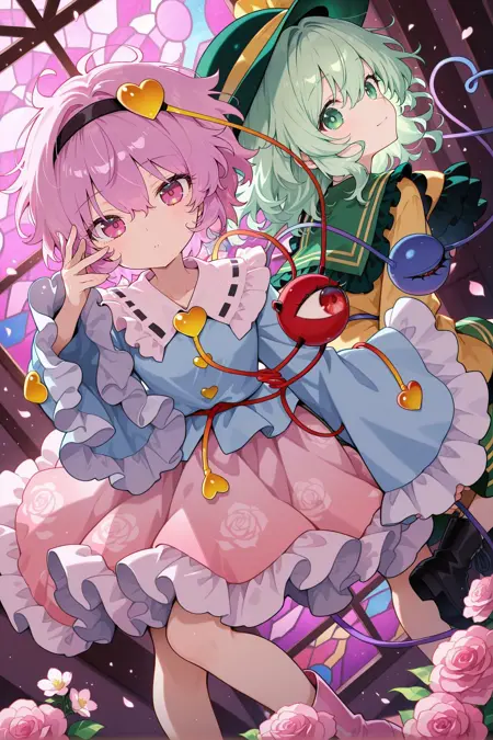 [BONUS] Komeiji Sisters (Touhou) - 古明地姉妹 (東方)