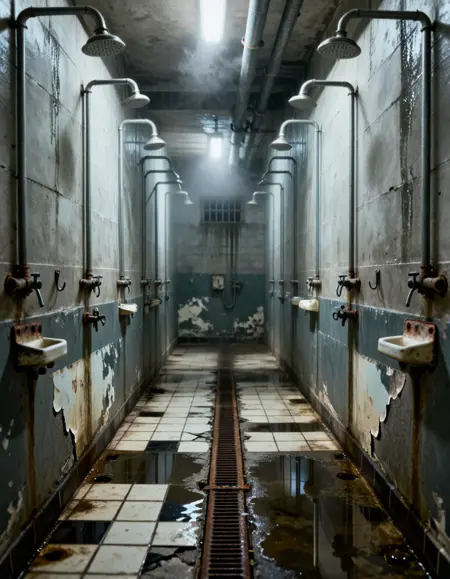 communal shower room