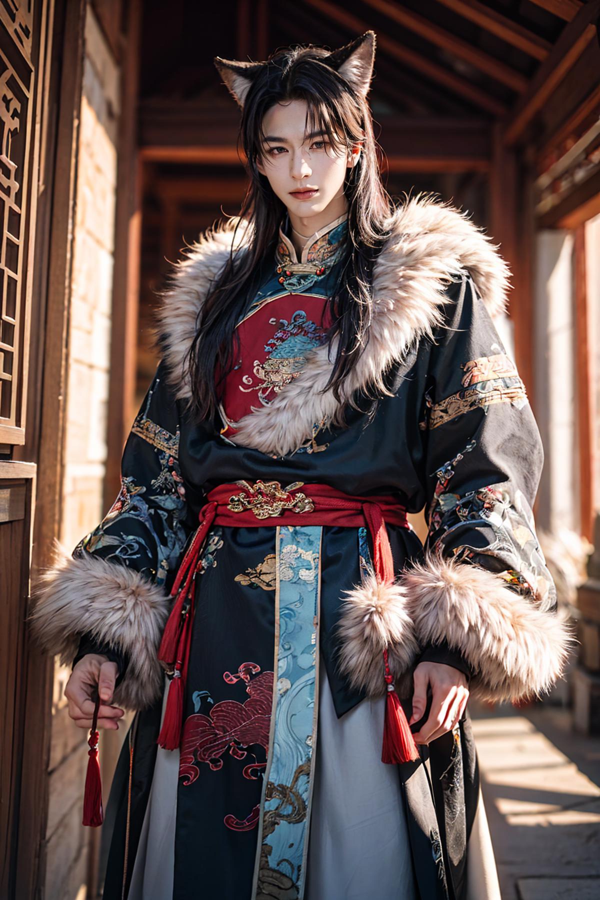 Tibetan style clothing tcsv1 0 stable diffusion lora civitai