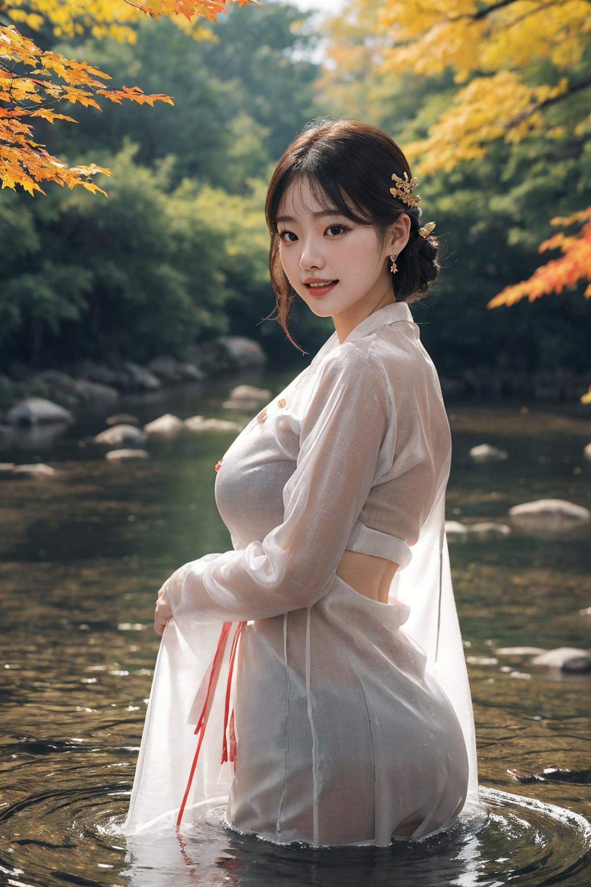 Female Noble Class Hanbok - Korea Clothes image by joyy114
