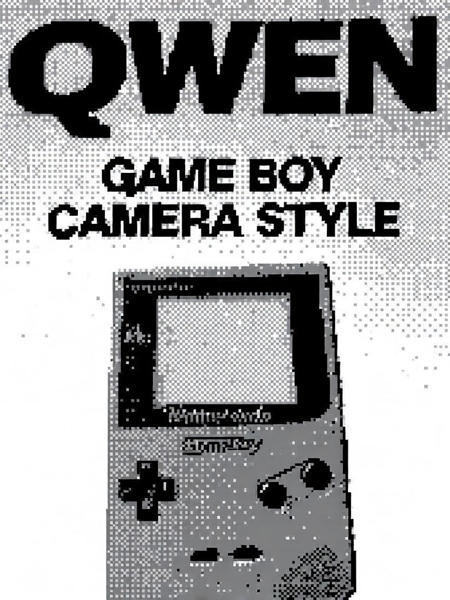 Game Boy Camera Pixel Style - Flux & Qwen Qwen