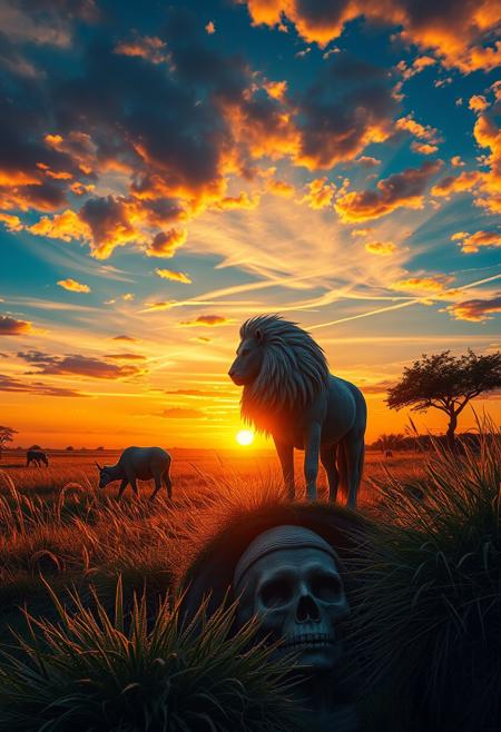 Fantastically beautiful, high resolution, mesmerizing, sunset, dawn, wide color palette, magnificent people, beautiful animals, masterpiece, nature, ultra detai
//There is no perfect prompt?//:)