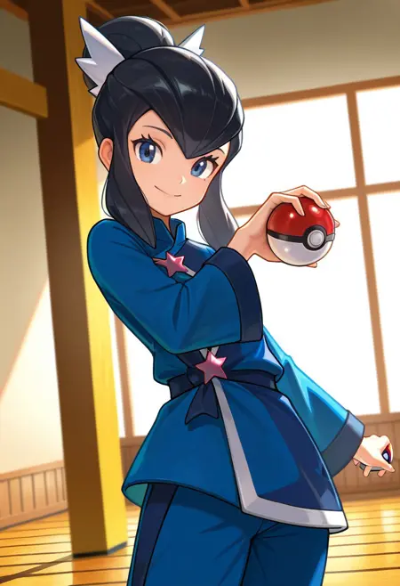 Liza / ラン - Pokemon Omega Ruby and Alpha Sapphire / ポケットモンスター オメガルビー アルファサファイア