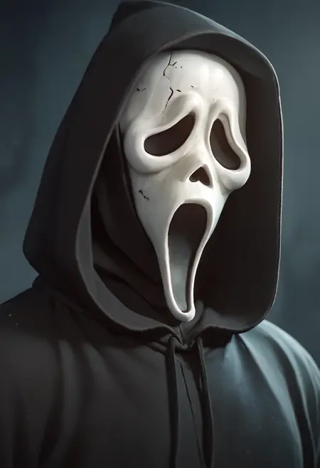Ghost Face from Scream [For AutismMix]