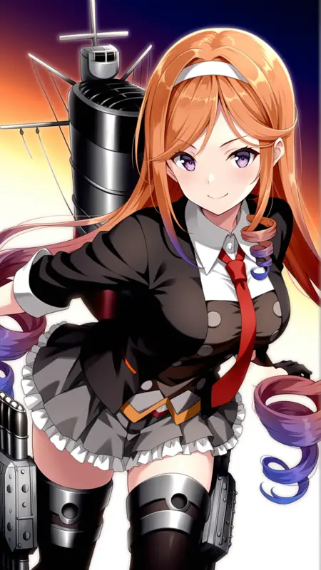 Yuugure夕暮(kantai collection) for Illustrious