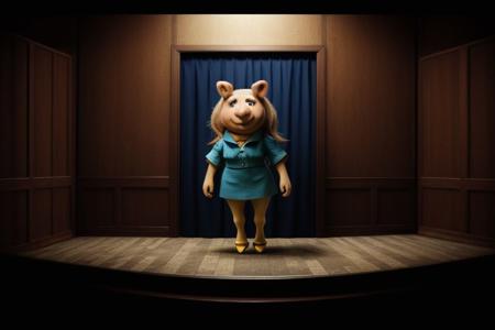 (designed by Arthur Elgort:0.7) and (David Michael Bowers:0.9) and (Annie Leibovitz:1.1) , Digital art, Creepy Intensive lanky Industrial (Miss Piggy:1.3) Pharao, in Porpoise-style Amber garb, perched on a cloud, Auburn hair, Empty Eyes, Smoky Conditions, shallow depth of field, Gloompunk, 800mm lens, [nsfw:1.1) <lora:picxer_bside:1.5>, complex background, stuff in the background, highly detailed, (gloomy:1.3), dark, dimmed, hdr, vignette, grimy, (slate atmosphere:0.8), (by ben templesmith:0.2)