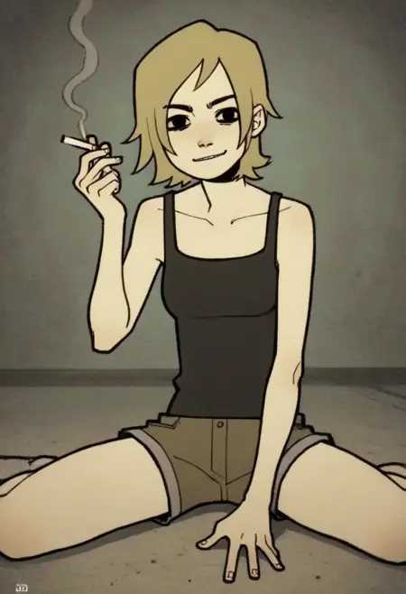 Blonde girl - Man Next Door