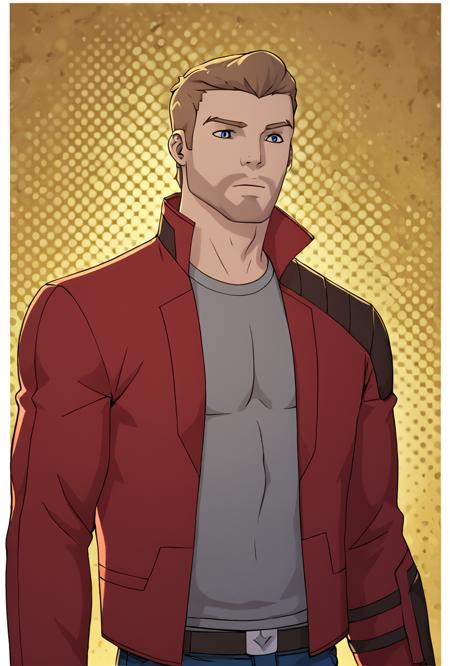 Starlord -- Marvel's Guardians of the Galaxy animated series (2015) Illust+pony Pony