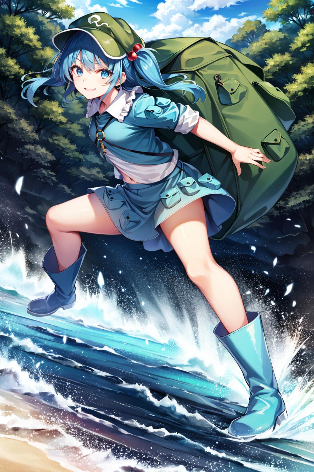 kawashiro nitori (touhou) 河城荷取 东方project image by the_book_is_mine