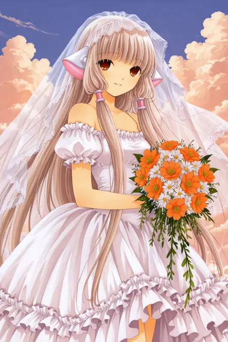 [illustrious XL] CLAMP 《Chobits》/《人型电脑天使心》/《ちょびっツ》）CHII - Artist Style