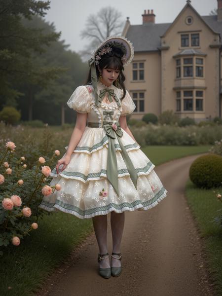 [Flux.1 D][Realistic] Lo Dress Collection | 洛丽塔裙子集合 Style 4