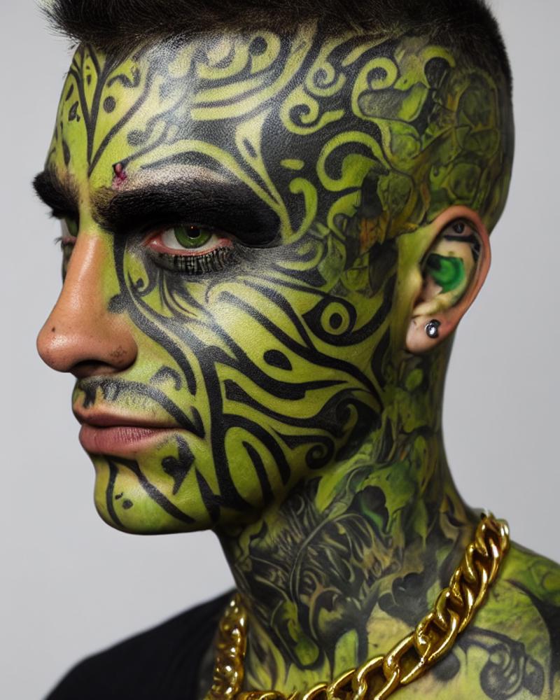 Face Paint and Face Tattoos image by terraxx