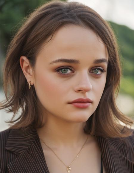 analog photo, joey king, close-up, sharp, natural lighting