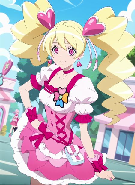 cure peach anime screencap