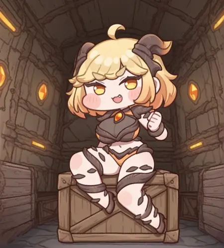 ifrit (trickcal)(2 OUTFIT)