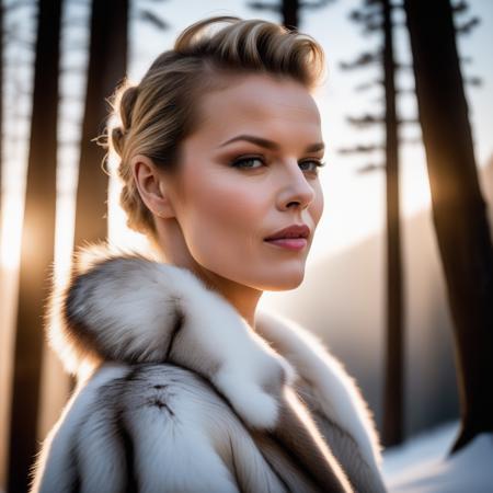 <lora:evaherzigova_sdxl:1>   evaherzigova   updo hair style, a close up  art style photo, (30 year old woman) , (white fur coat), winter, (snow covered trees, rocky mountains), (fog),  (log cabin), evening,  24mm, 4k textures, soft cinematic light, adobe lightroom, photolab, hdr, intricate, elegant, highly detailed, sharp focus, ((((cinematic look)))), soothing tones, insane details, intricate details, hyperdetailed, low contrast, soft cinematic light, exposure blend, hdr,