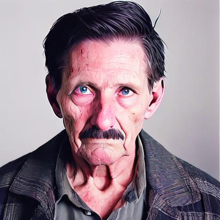 A photo of  (Supernatural_death:1.2), (male, age 60:1.4)