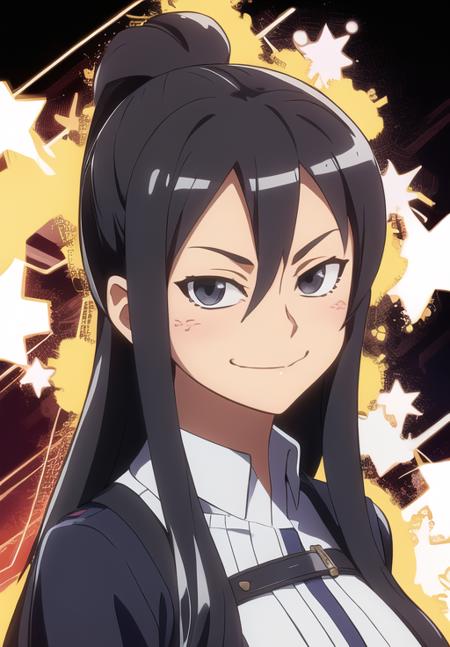 <lora:Pitohui_Elza:0.8>, Pitohui_Elza, crazy smirk, portrait,, (acclaimed, alluring, captivating, exciting, gorgeous, striking:1.3), (highly detailed, high quality:1.3)