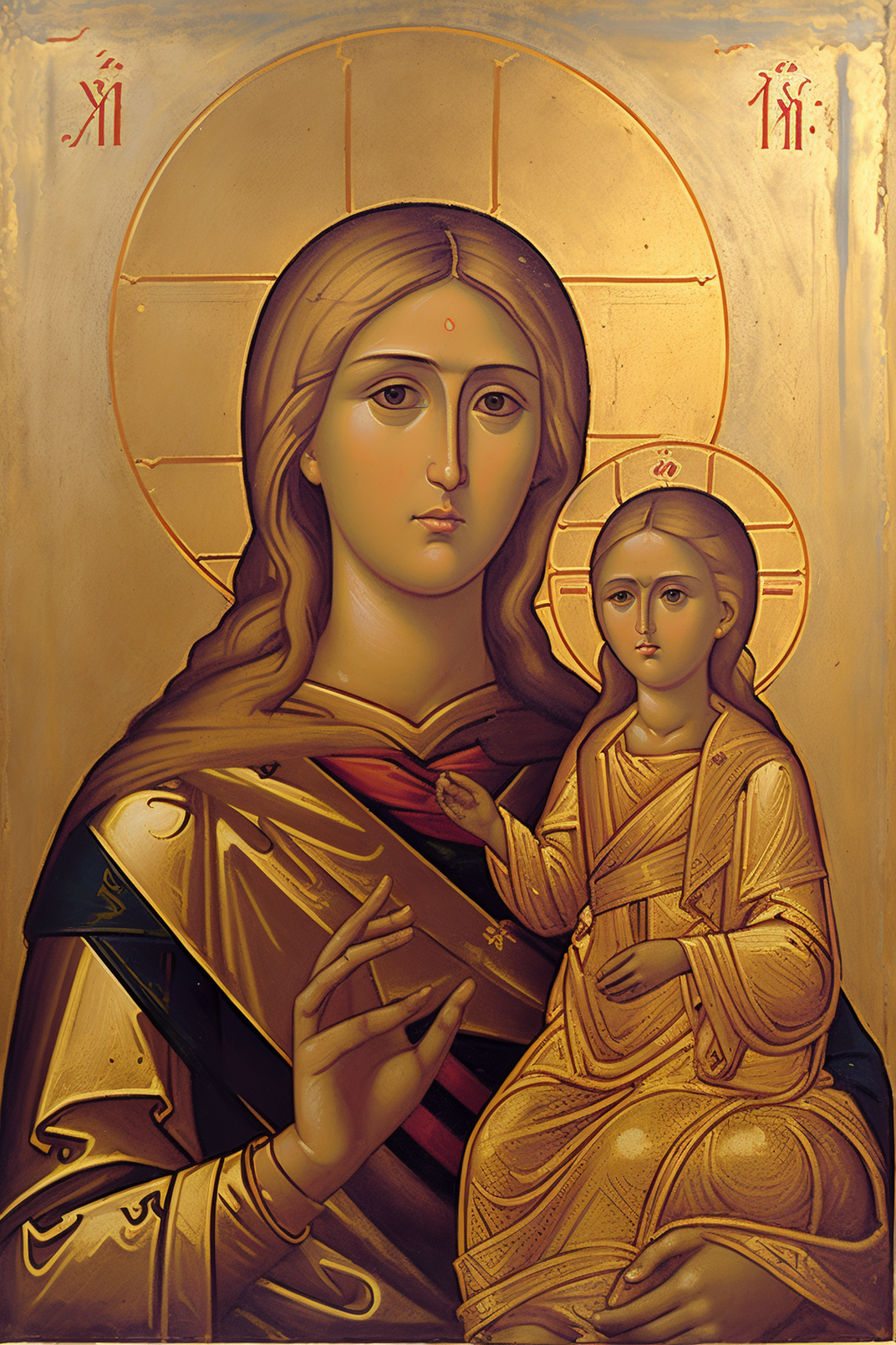 Orthodox Christian Iconography - Artstyle LORA image by Konan