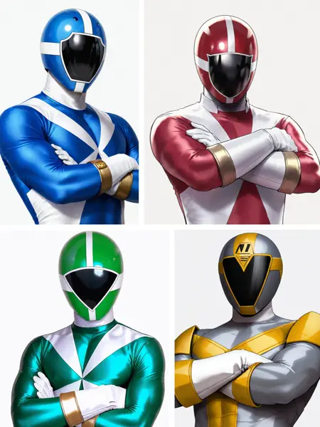 Kyuukyuu Sentai GoGoFive / 救急戦隊ゴーゴーファイブ MALES