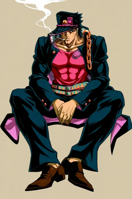 Illustrious - Jotaro Kujo - JoJo's Bizarre Adventure OVA (1993)