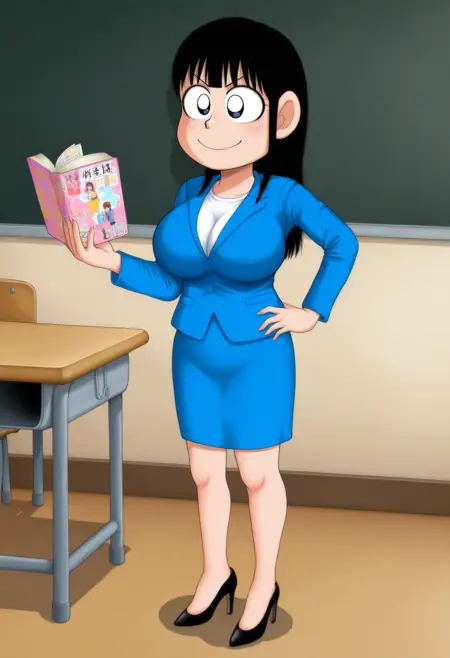 ヒトミ先生:OC/Teacher Hitomi:Original Character +Style