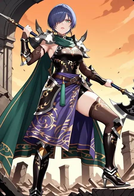 Imperial Guard (female) インペリアルガード - Romancing SaGa 2: Revenge of the Seven