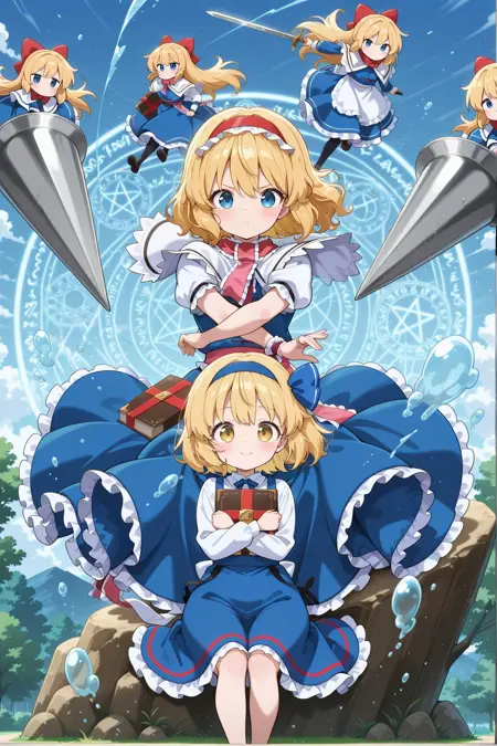 Alice Margatroid (Touhou Project) & Alice Margatroid PC-98 - アリス・マーガトロイド (東方)