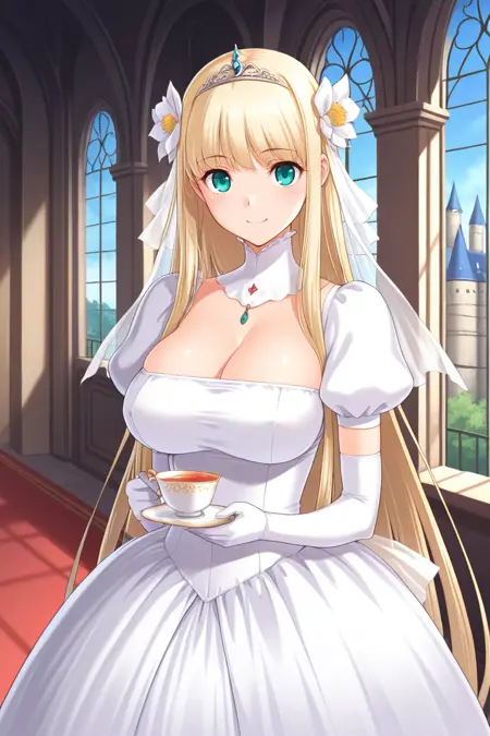 Hime to Boin / 姫とボイン style (7 characters included)