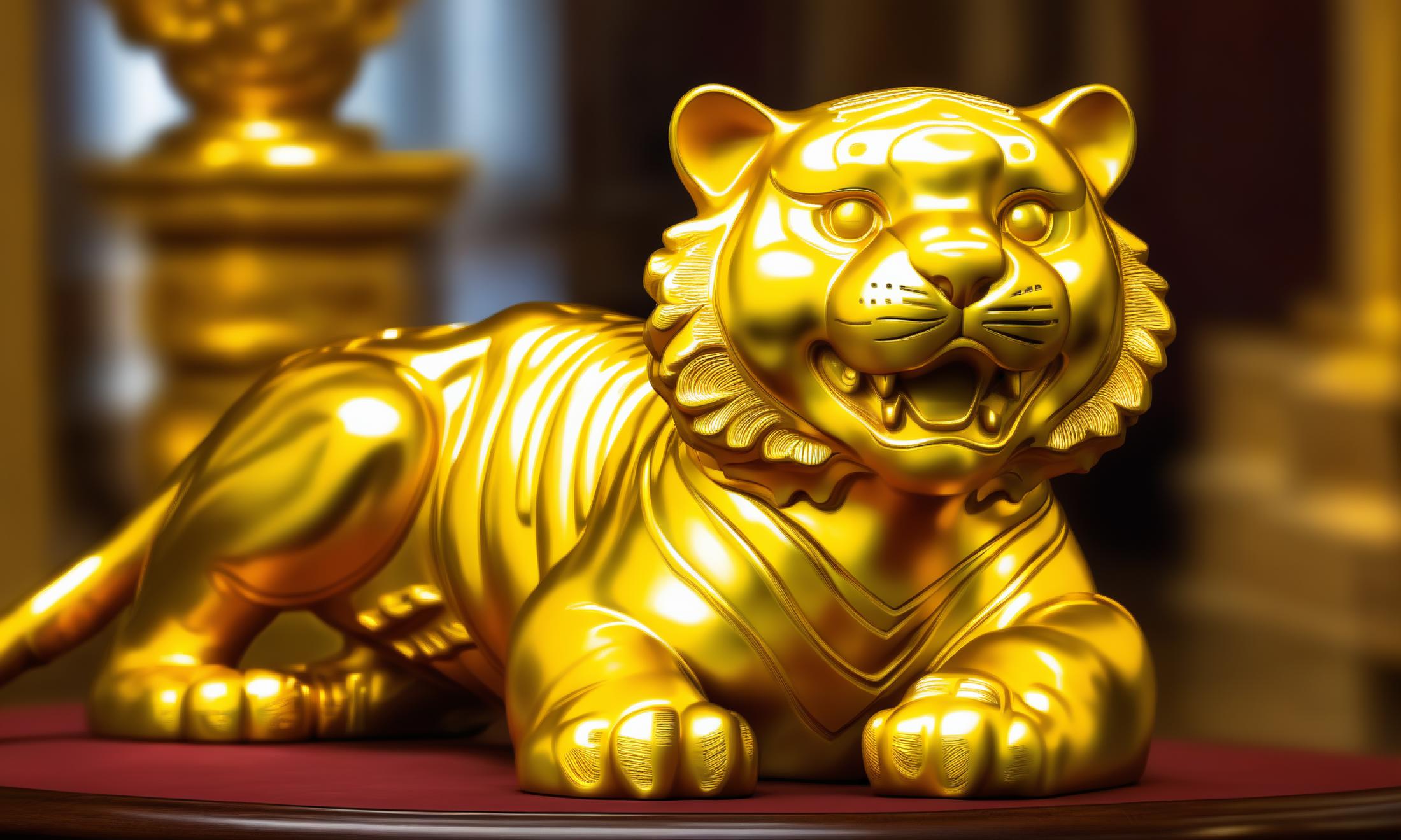 XL Realistic gold carving art style image by comingdemon