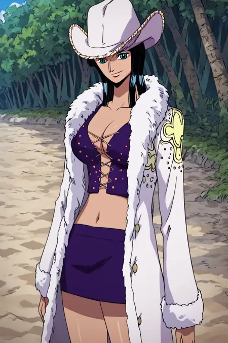 Nico Robin (One Piece) pre-timeskip miss all sunday outfit and many others