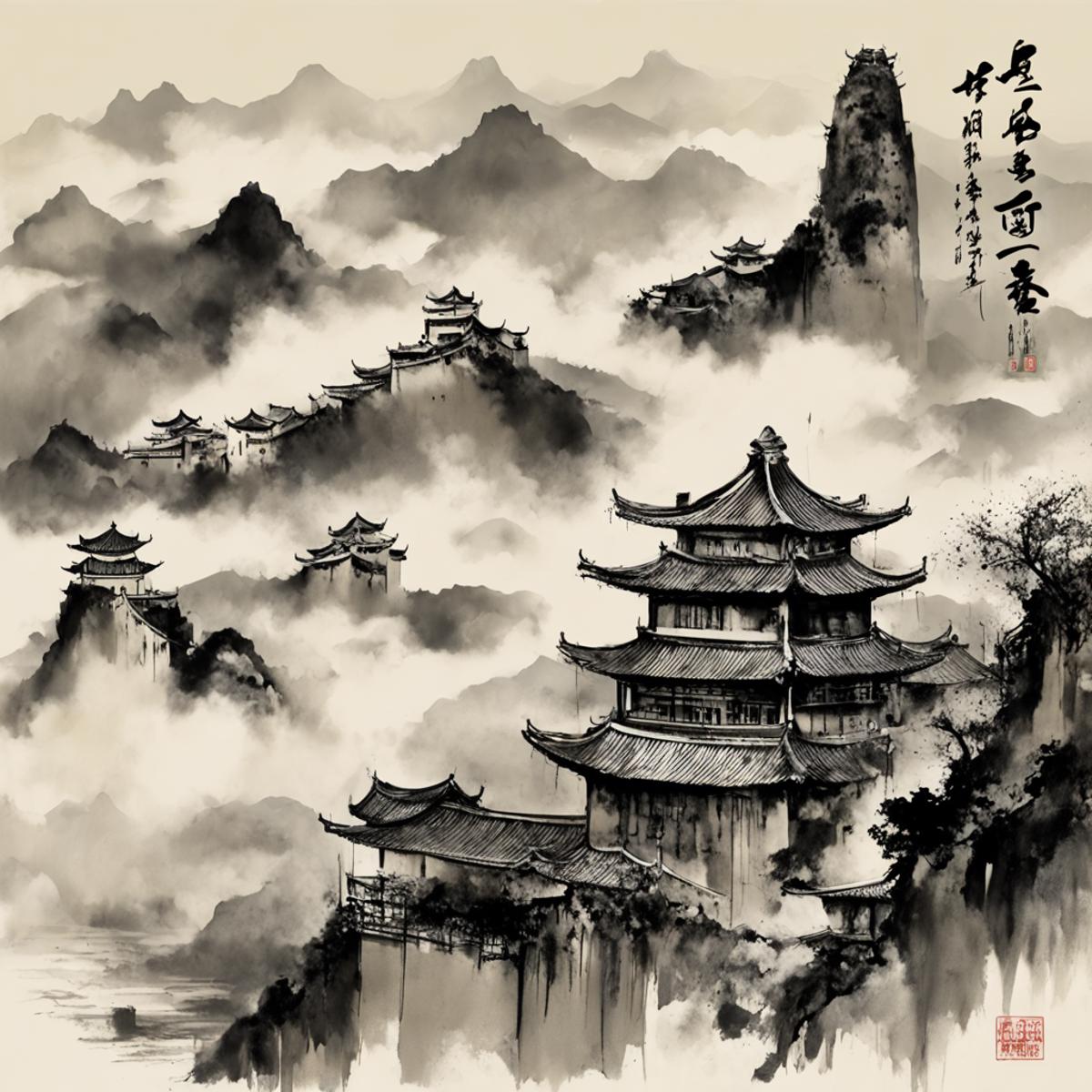 Tang Bohu's Painting Style LORA SDXL 唐伯虎画风劳拉XL image by softcat