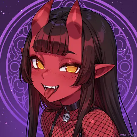 Meruccubus Eyes (Concentric Circle Eyes)