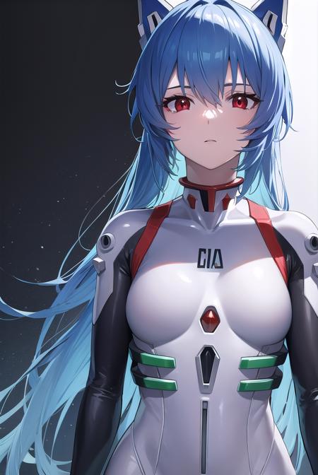 reiayanami, <lyco:reiayanami-lyco-nochekaiser:1>, 
rei ayanami, blue hair, long hair, (red eyes:1.5), (small breast:1.2),
BREAK bodysuit, headgear, plugsuit, white bodysuit,
BREAK outdoors, space, sky, night, star \(sky\),
BREAK looking at viewer, (cowboy shot:1.5),
BREAK <lyco:GoodHands-beta2:1>, (masterpiece:1.2), best quality, high resolution, unity 8k wallpaper, (illustration:0.8), (beautiful detailed eyes:1.6), extremely detailed face, perfect lighting, extremely detailed CG, (perfect hands, perfect anatomy),