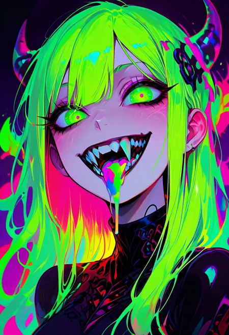 Glowing Nightmare  [ZIT & IL & NAI]