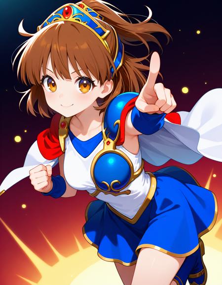 Arle Nadja (Madou Monogatari (Saturn) Outfit) アルル・ナジャ(SS魔導物語衣装) | Puyo Puyo ぷよぷよ (LoRA) IllustriousV1.0
