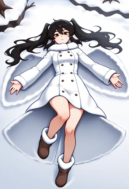 Snow Angel - LoCon (with Dora weight decomposition)
