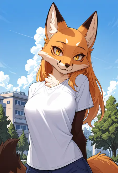 Furry Anthro Ezo Red Fox