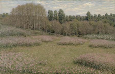style of Claude Monet, coppice ,terrace ,boscage ,ranch ,arboretum ,stand , Bog ,